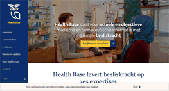 Desktop Screenshot of healthbase.nl